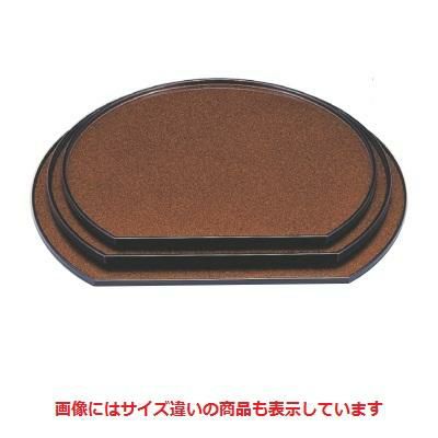 半月盆 式部半月盆梨地渕黒尺2寸