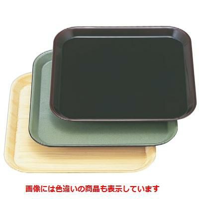 トレー 耐熱33cm角トレー溜塗り SS塗 NS加工