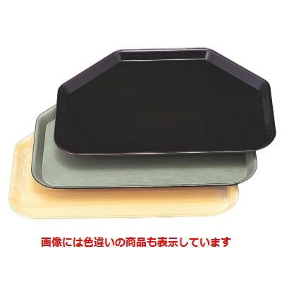 トレー 耐熱六角トレー溜塗り SS塗 NS加工