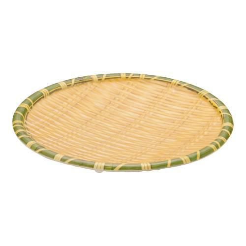 JB メラミン竹模様丸皿 イエローS JB-B711YL