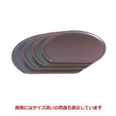 半月盆 半月盆溜塗尺4寸 SS塗 NS加工