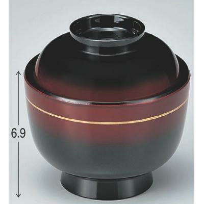 小吸椀 一口古代椀曙ぼかし金ライン