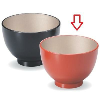 汁椀 九頭竜汁椀朱内銀溜