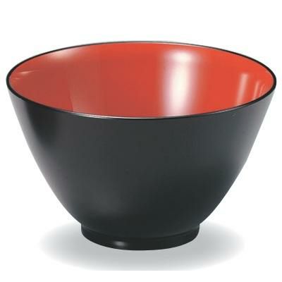 丼碗 5.3寸ラックボール 新溜内朱