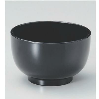 汁椀 3.6寸汁碗 黒