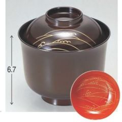 小吸椀 3寸羽反小吸椀溜波見返付