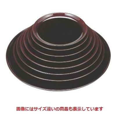 丸盆 丸盆溜底黒塗9寸 SS塗 NS加工