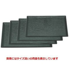 長手盆 耐熱長手布目盆グリーン天黒尺3寸