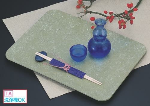 長手盆 耐熱寿長手盆うぐいす和紙尺2寸