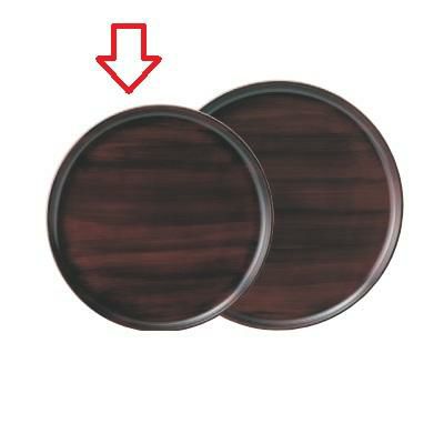 トレー 丸盆紫檀尺1寸