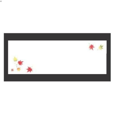 敷紙 箸置マット(100枚単位)紅葉(9月～10月)