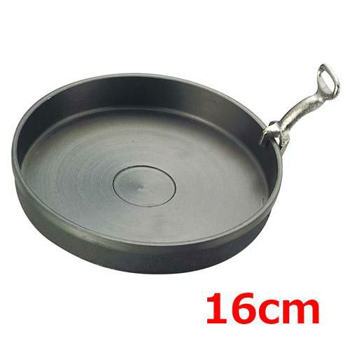 すきやき鍋 201 16cm ハンドル付 鉄製 トキワ