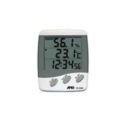 時計付き 温湿度計 AD5680