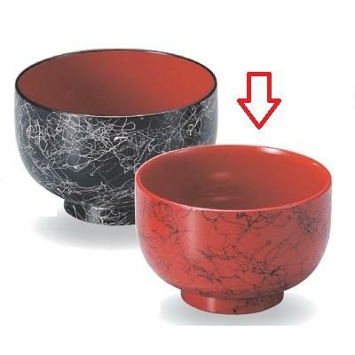 汁椀 兼六汁椀朱乱糸内朱