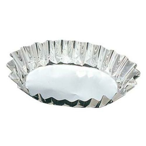 ホイルケース(スエルケース) 小判D型(500枚包)アルミ製 【 業務用 】【 同梱グループA 】