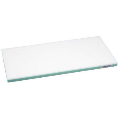 ポリエチレンかるがるまな板SD/標準タイプ (両面シボ付) 20mm グリーン 【送料別】 幅500×奥行250×高さ20mm