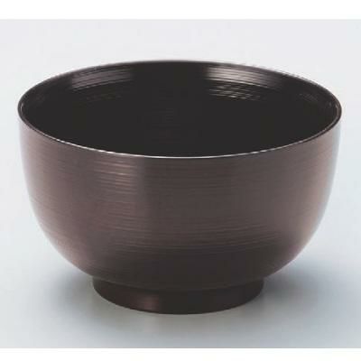 丼碗 4.5寸刷毛目丼 溜