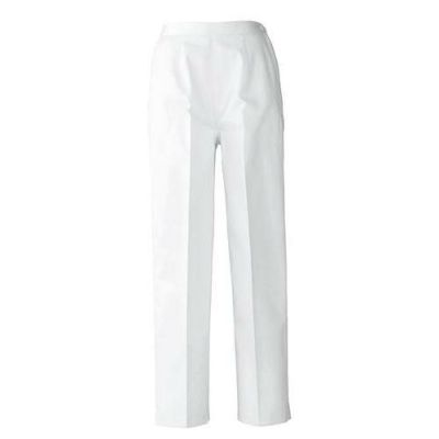 パンツ〔後ゴム入〕(女性用）サイズ：7～19   カラー：ホワイト