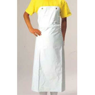 ワンタッチ 前掛 胸付 白 900×1150