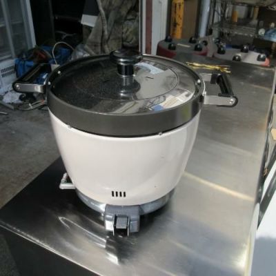 中古】ガス炊飯器 リンナイ(Rinnai) RR-200CF 幅446×奥行334×高さ374