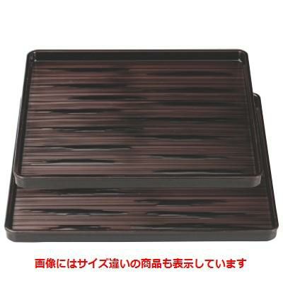 お盆 ヘギ目角盆溜尺0寸 NS加工