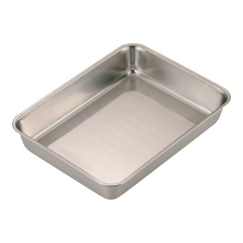 ステンレス角バット 10枚取