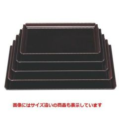 長手盆 若狭長手盆溜底黒塗9寸 SS塗 NS加工