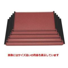 お盆 利久盆うるみ石目渕黒尺3寸 NS加工