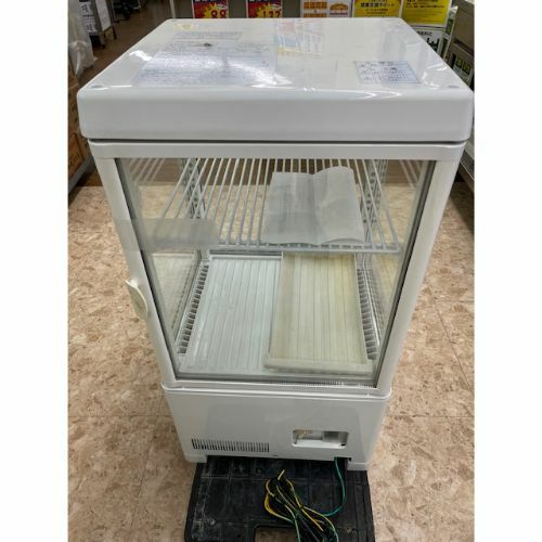 中古】四面ガラス卓上冷蔵ショーケース サンデン AG-54XE 幅429×奥行 ...