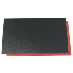 御膳 敷折膳黒石目渕朱尺2寸 NS加工