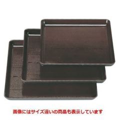 お盆 耐熱新木目角盆溜尺1寸