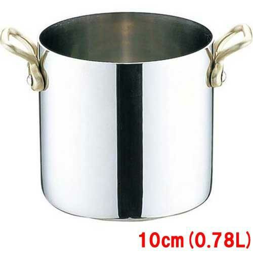 ステンレス寸胴鍋 プチパン 18-8 UK 両手(蓋無) 10cm