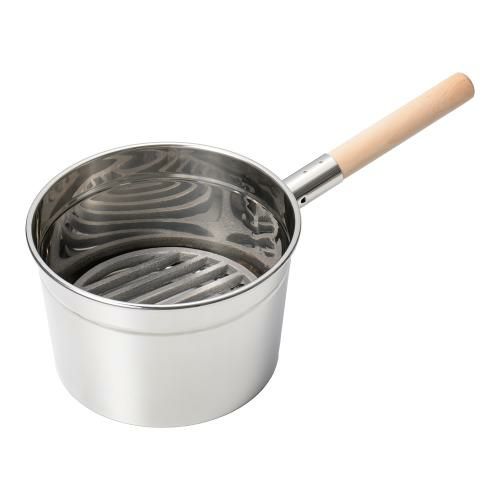 SA18-8ステンレス火起し 24cm