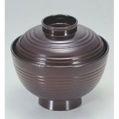 小吸椀 3.7寸荒筋椀溜 漆器