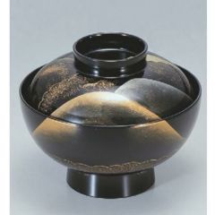 小吸椀 御殿吸椀遠山 SH塗 漆器