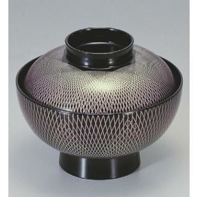 小吸椀 御殿吸椀紫金彩 SH塗 漆器