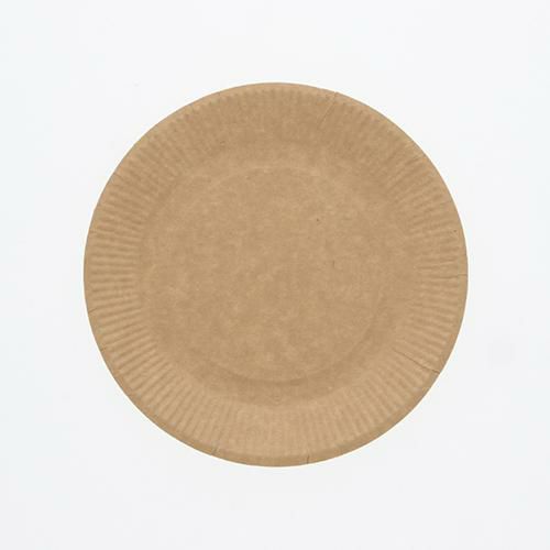 クラフトペーパープレート 15cm 30枚入
