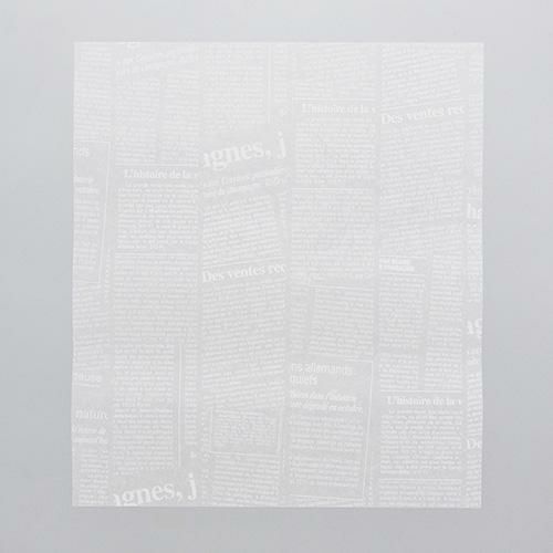 WAXペーパー 21.8-25 ニュースレター白 100枚入