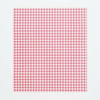 WAXペーパー 21.8-25 ギンガム赤 100枚入