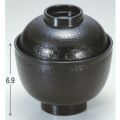 小吸椀 3.2寸布目小吸椀黒 漆器