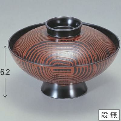 小吸椀 4.5寸小槌吸椀木目 漆器
