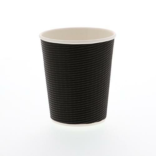 断熱エコブラック紙カップ 8オンス 240ml 50個×20ケース