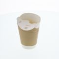 バタフライカップ 8オンスホットダブル クラフト 25個×20ケース