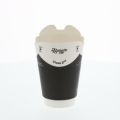 バタフライカップ 8オンスホットダブル ブラック 25個×20ケース