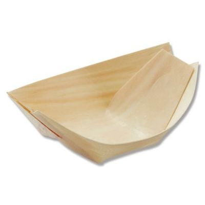 スワン エゾ松舟皿 3寸 100枚×40ケース