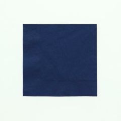 2plyナプキン 25cm角 フレンチブルー 50枚入