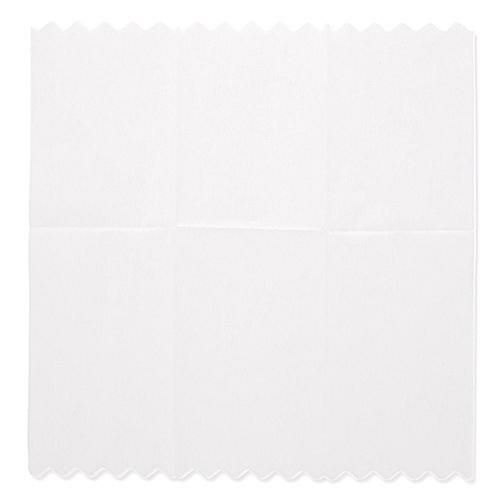 ナプキン 六折 波 白 100枚×100ケース