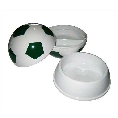 お子様ランチ皿 サッカーボール大(仕切付) YB-SRLG グリーン