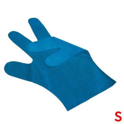 サクラメン手袋 デラックス(100枚入)S ブルー 35μ