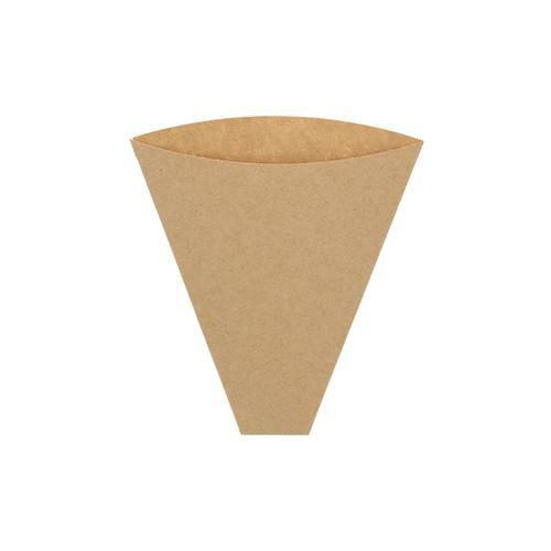 スナック三角袋 12-13 未晒無地 100枚入